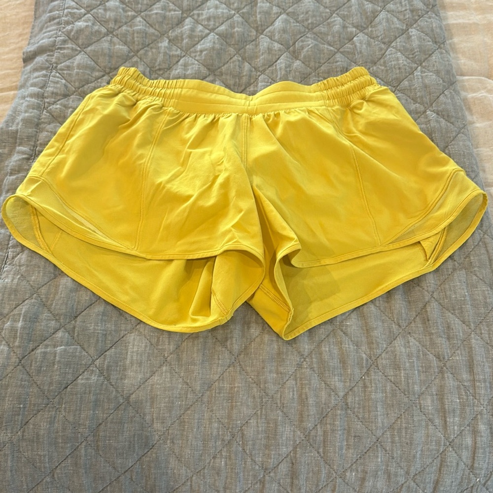 Hotty hot 4” low rise shirts size 8 tall